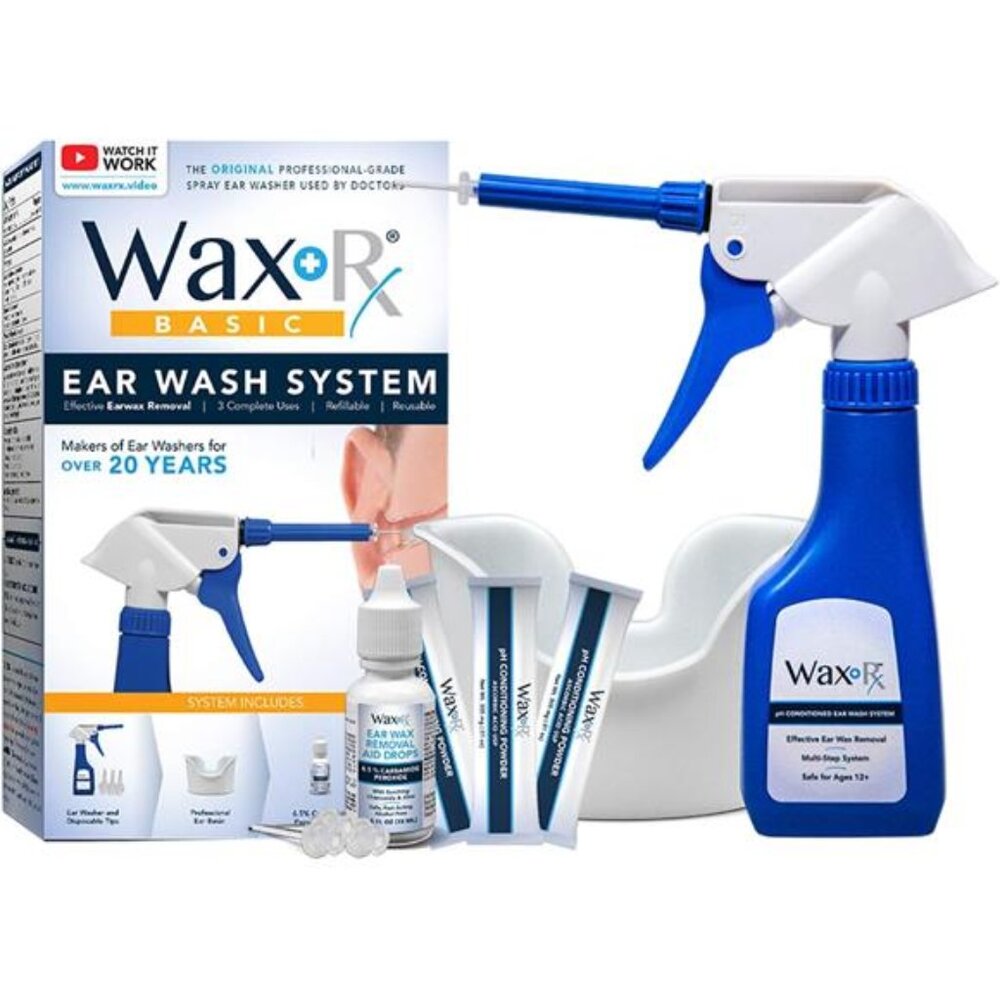 Wax-Rx Ph Conditioned Ear Wash System, 15.2 Ounce